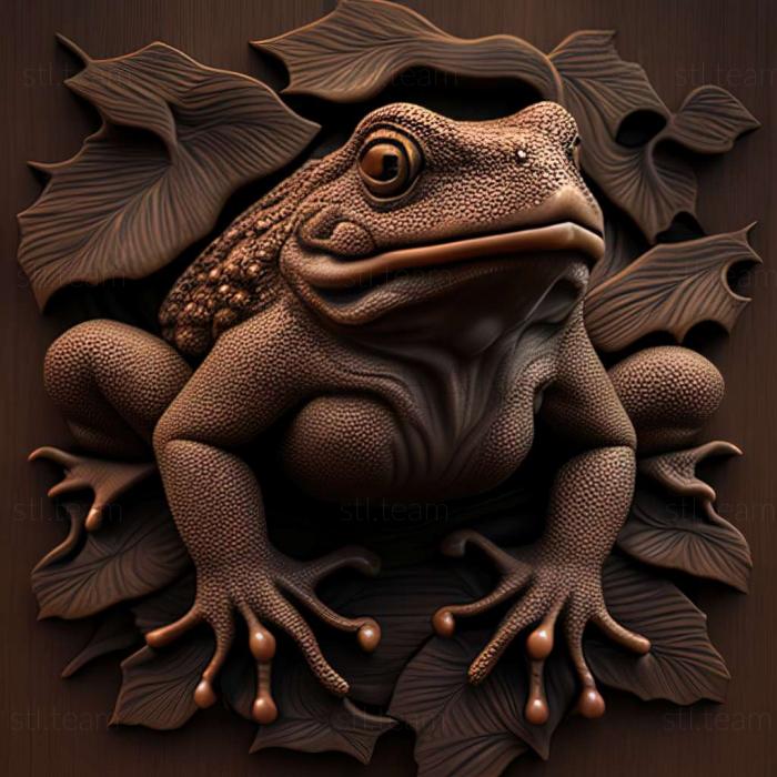 3D model toad (STL)